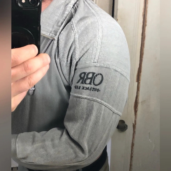 Men’s Grey Sweater - Outback Red Brand - Size Medium - Picture 4 of 5